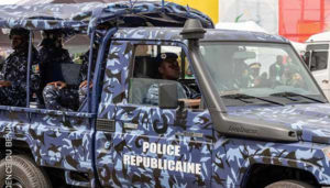 la police républicaine du Bénin