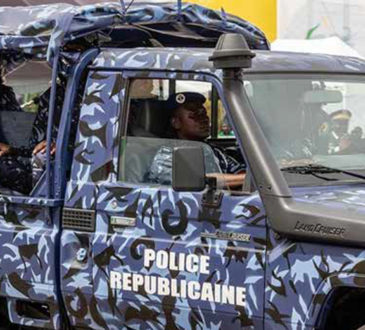 la police républicaine du Bénin