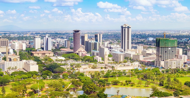Nairobi,Cityscape,-,Capital,City,Of,Kenya,,East,Africa